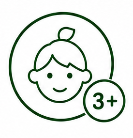 A partir de 3 años