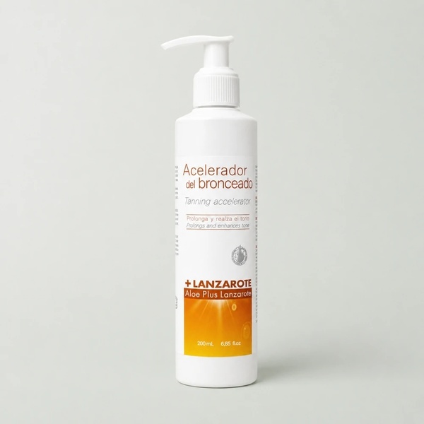 Acelerador de bronceado de Aloe vera 200ml