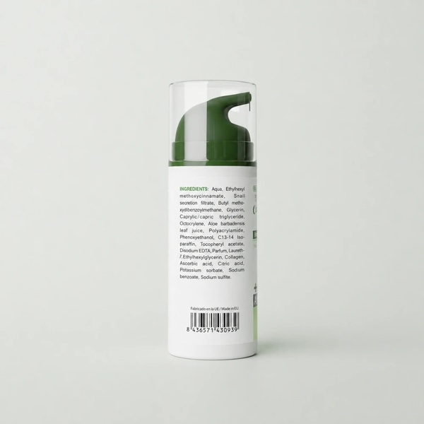 CRÈME VISAGE RÉGÉNÉRATRICE À L'ALOE VERA ET BAVE D'ESCARGOT 100ml - 2