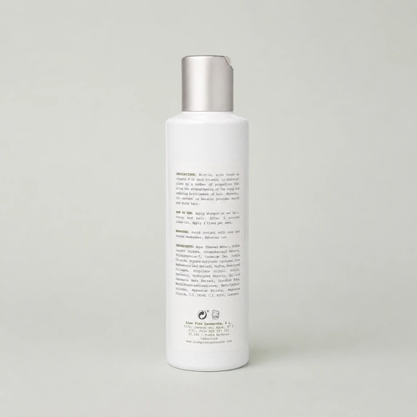 SHAMPOO RIVITALIZZANTE CON BIOTINA E CHERATINA ALOE VERA200ml - 2
