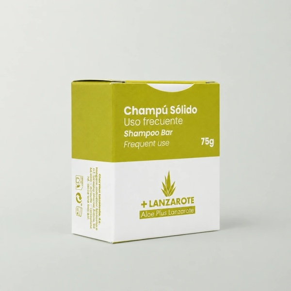 CHAMPÚ SÓLIDO DE ALOE VERA 75g - 2