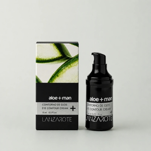 CONTORNO DE OJOS PARA HOMBRE DE ALOE VERA 15ml - 2