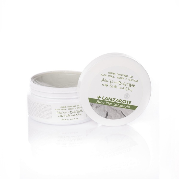 CREMA PER IL CORPO DI ALOE VERA, SALE E ARGILLA 250 ml