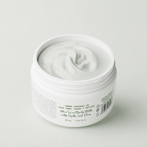 CREMA CORPORAL DE ALOE VERA, SALES Y ARCILLA 250 ml - 2