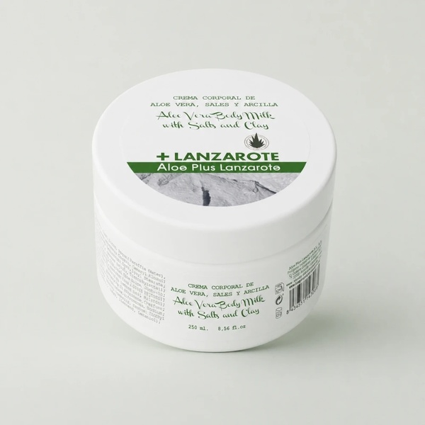 CREME CORPORELLE D’ALOE VERA, SELS ET ARGILE  250 ml