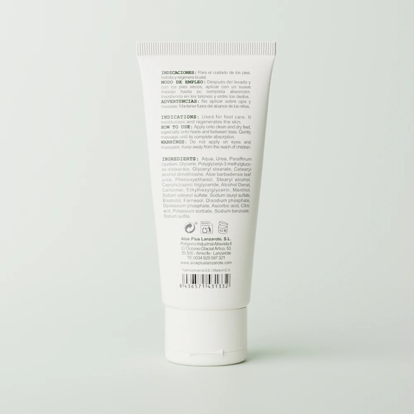 CREMA DE PIES DE ALOE VERA 100ml - 2