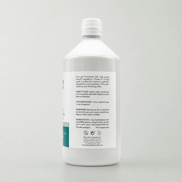 PURE ORGANIC ALOE VERA GEL 1L - 2