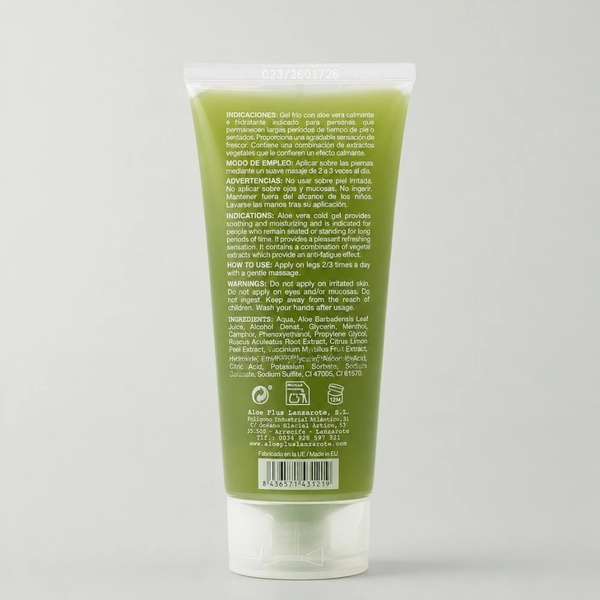 GEL  RELAX ALOE VERA EFFETTO FREDDO  100ml - 2