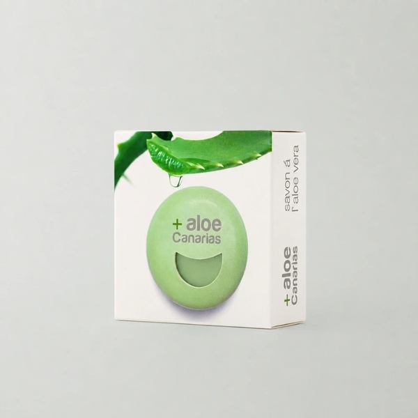 SAVON ARTISANAL À L’ALOE VERA 90 g - 2
