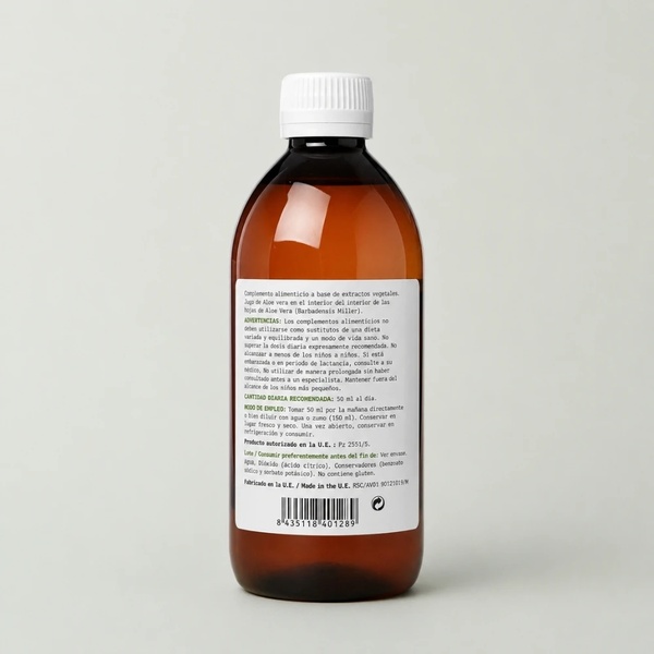 COMPLEMENTO ALIMENTICIO DE ALOE VERA 500ml - 2