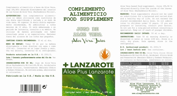 JUS D’ALOE VERA 1L - 3