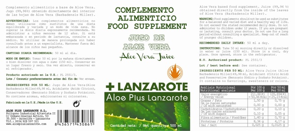 JUS D’ALOE VERA 500ml - 3