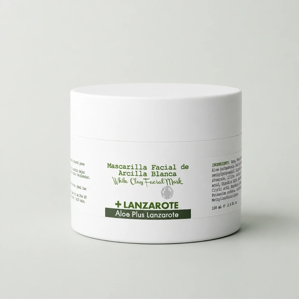 MASCHERA ALOE VERA E ARGILLA BIANCA 100ml