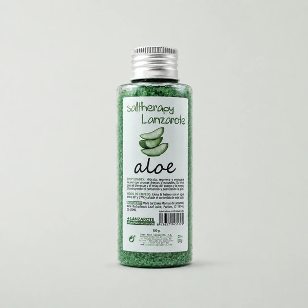 SALES DE BAÑO DE ALOE VERA 100g