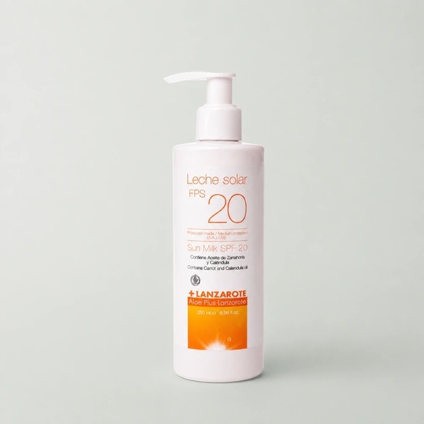 PROTECTOR SOLAR FP20 DE ALOE VERA 250ml