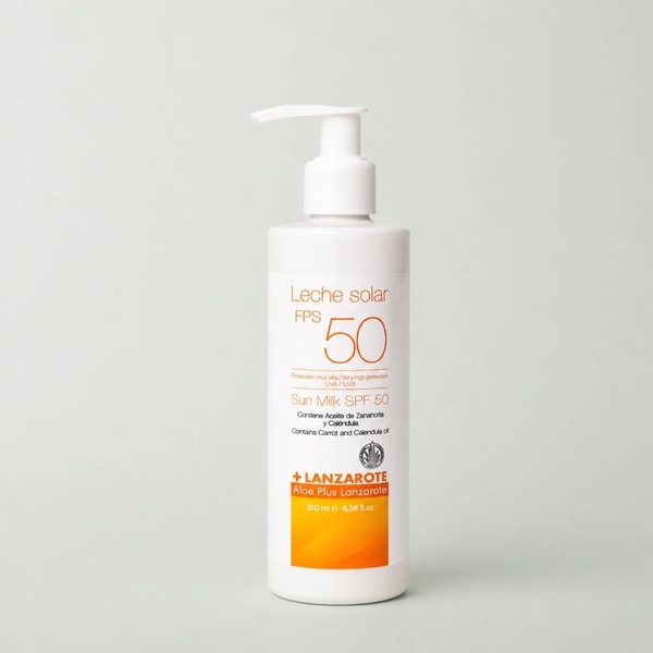PROTECTOR SOLAR FPS 50 DE ALOE VERA 250ml