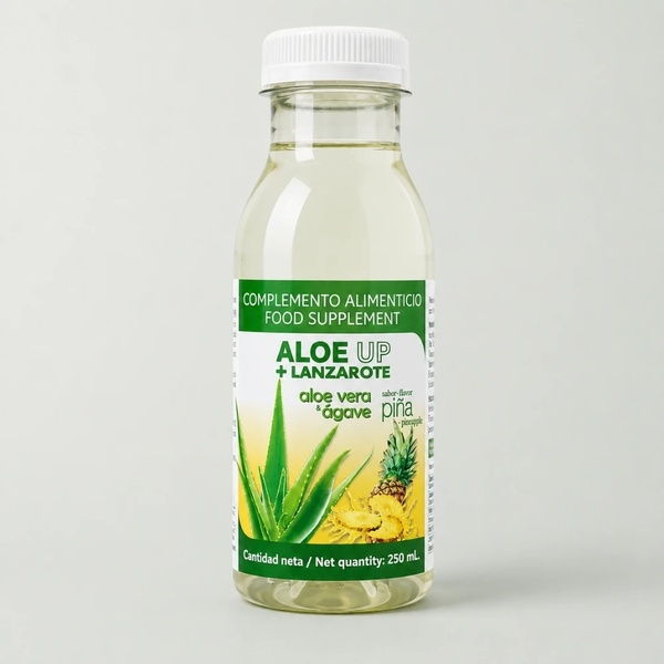 COMPLÉMENT ALIMENTAIRE À BASE D’ALOE VERA – SAVEUR ANANAS 250ml