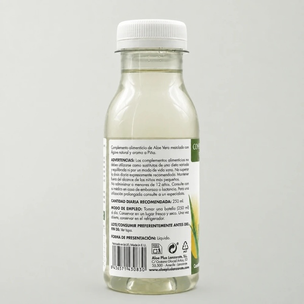 NAHRUNGSERGÄNZUNGSMITTEL MIT ALOE VERA – GESCHMACK ANANAS 250ml - 2