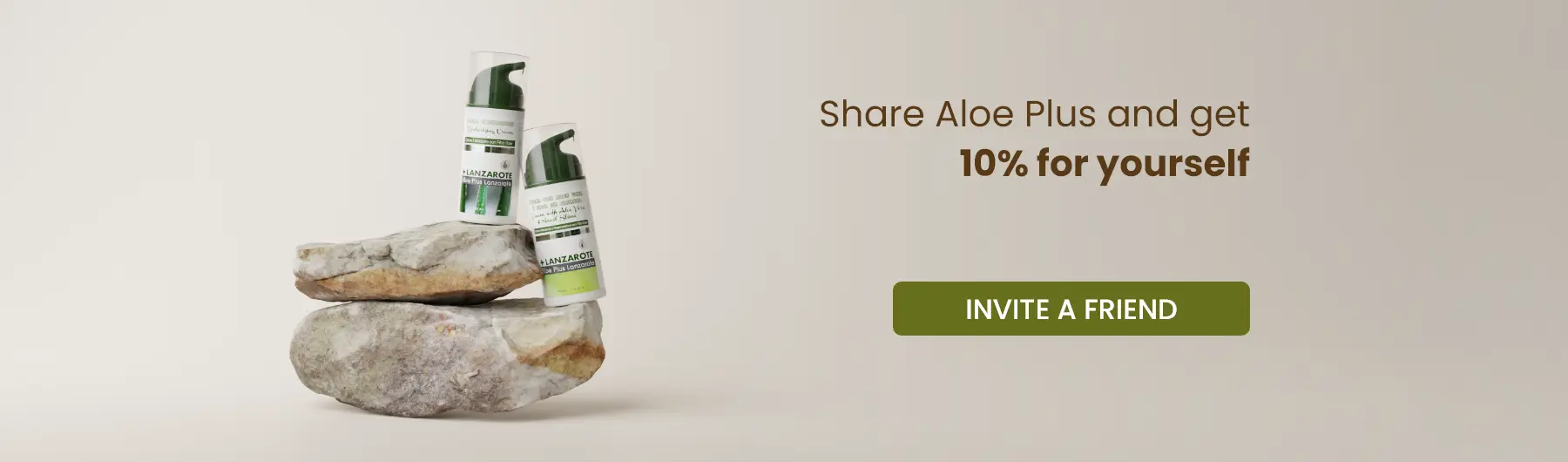Share Aloe Plus and get 10% for yourself