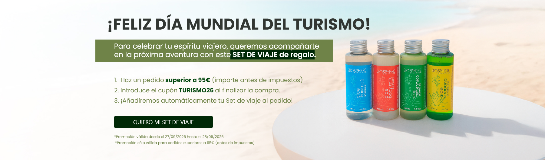 Set de viaje de regalo