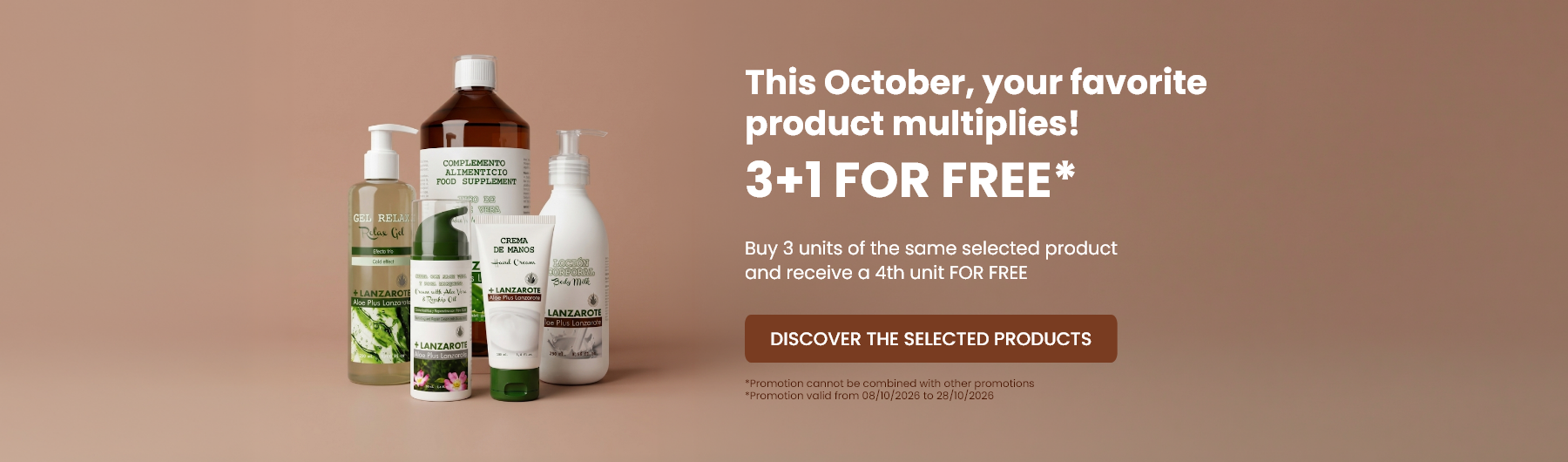 buy 3 and get 1 more as a gift.