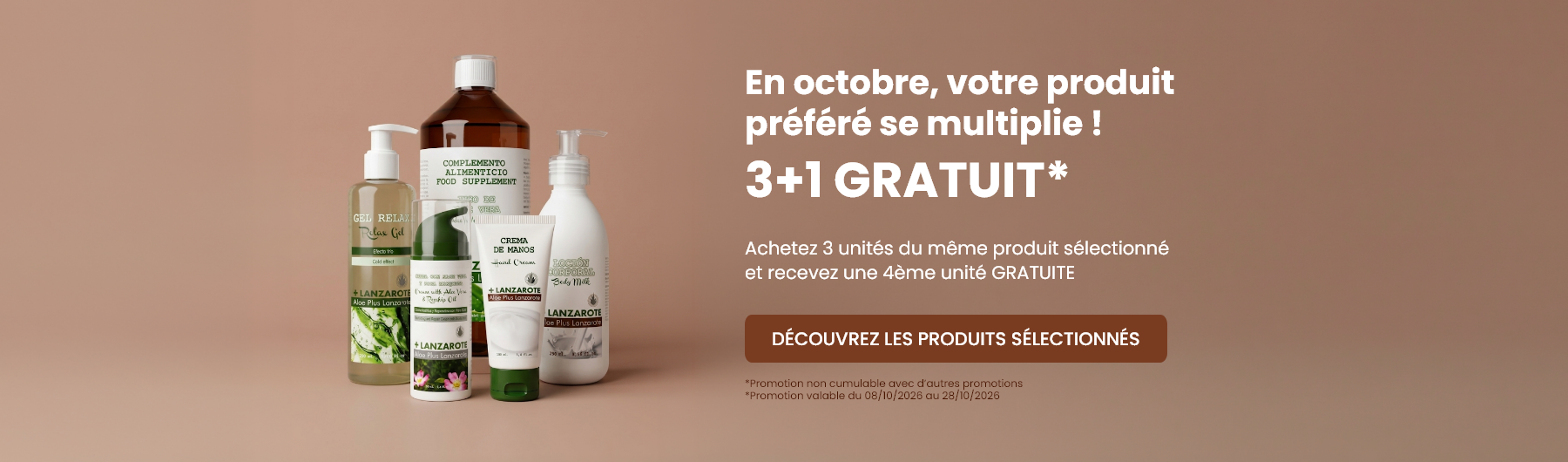 achetez-en 3 et recevez-en 1 supplémentaire en cadeau