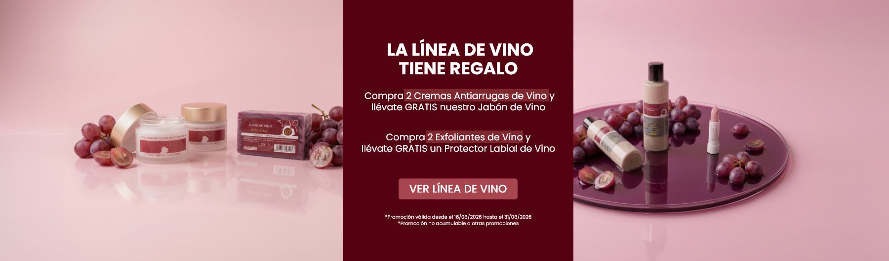 Compra productos seleccionados de vino y llévate un regalo GRATIS.